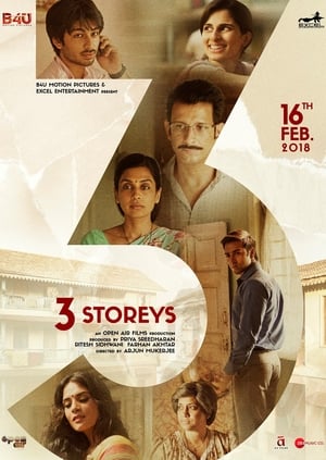 3 Storeys 2018 Movie pDVDRip Download - 700MB HD Poster Download - filmyfly