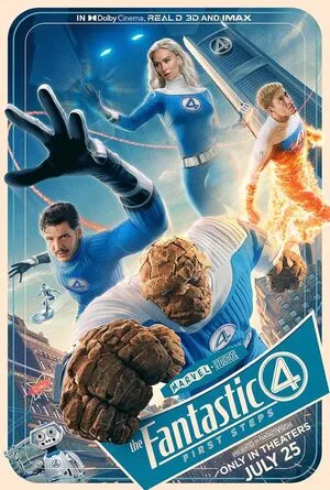 The Fantastic 4: First Steps 2025 Hindi Dual Audio