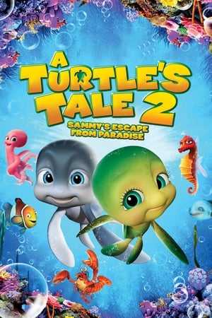 A Turtle's Tale 2: Sammy's Escape from Paradise (2012) Hindi Dual Audio 300MB HD Poster Download - filmyfly