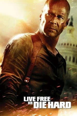 Live Free or Die Hard 2007 Hindi Dual Audio [950MB] HD Poster Download - filmyfly