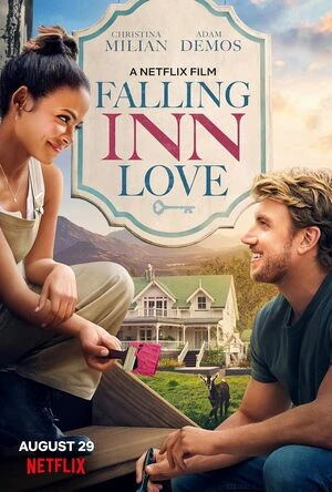 Falling Inn Love 2019 Hindi Dual Audio HD Poster Download - filmyfly