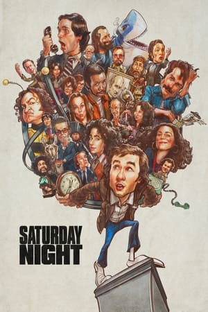 Saturday Night (2024) Hindi Dual Audio – 720p – HD Poster Download - filmyfly